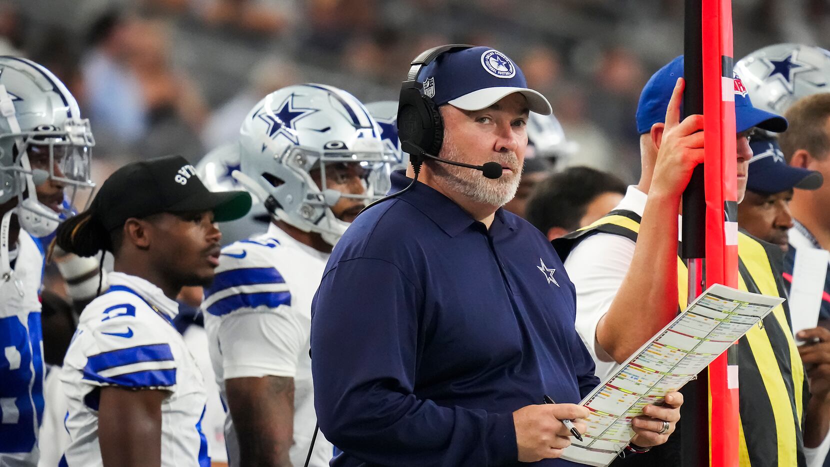 Cowboys' Mike McCarthy doesn't mind fighting. Just don't throw