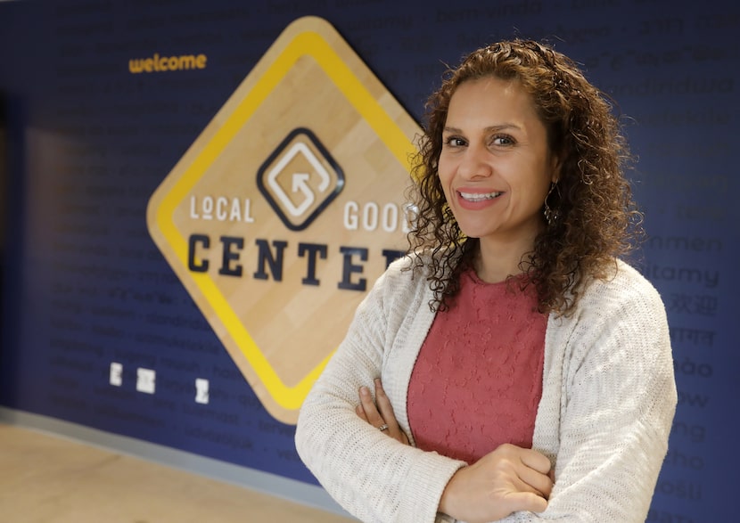 Julissa Estrada empezó como voluntaria en la iglesia Chase Oaks en Plano y ahora es la...