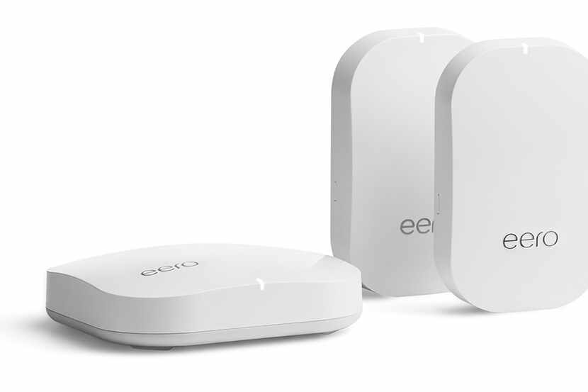 Eero base unit and two beacons can cover your whole house with Wi-Fi.