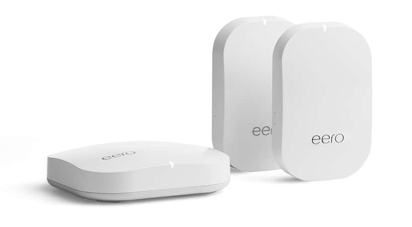Eero base unit and two beacons can cover your whole house with Wi-Fi