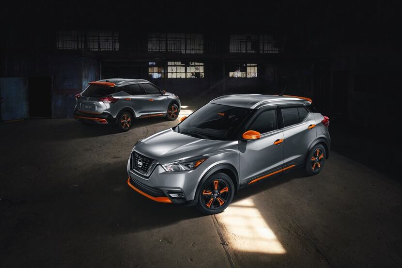 The new 2018 Nissan Kicks, with its roots tracing back to Nissan's Rio de Janeiro design...
