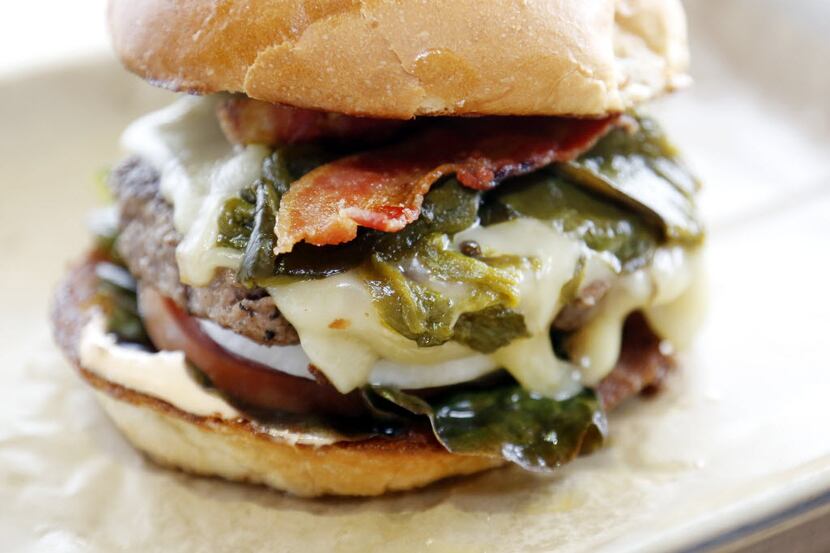 One of our special contributors recommends the Llano Poblano Burger at Hopdoddy Burger Bar.