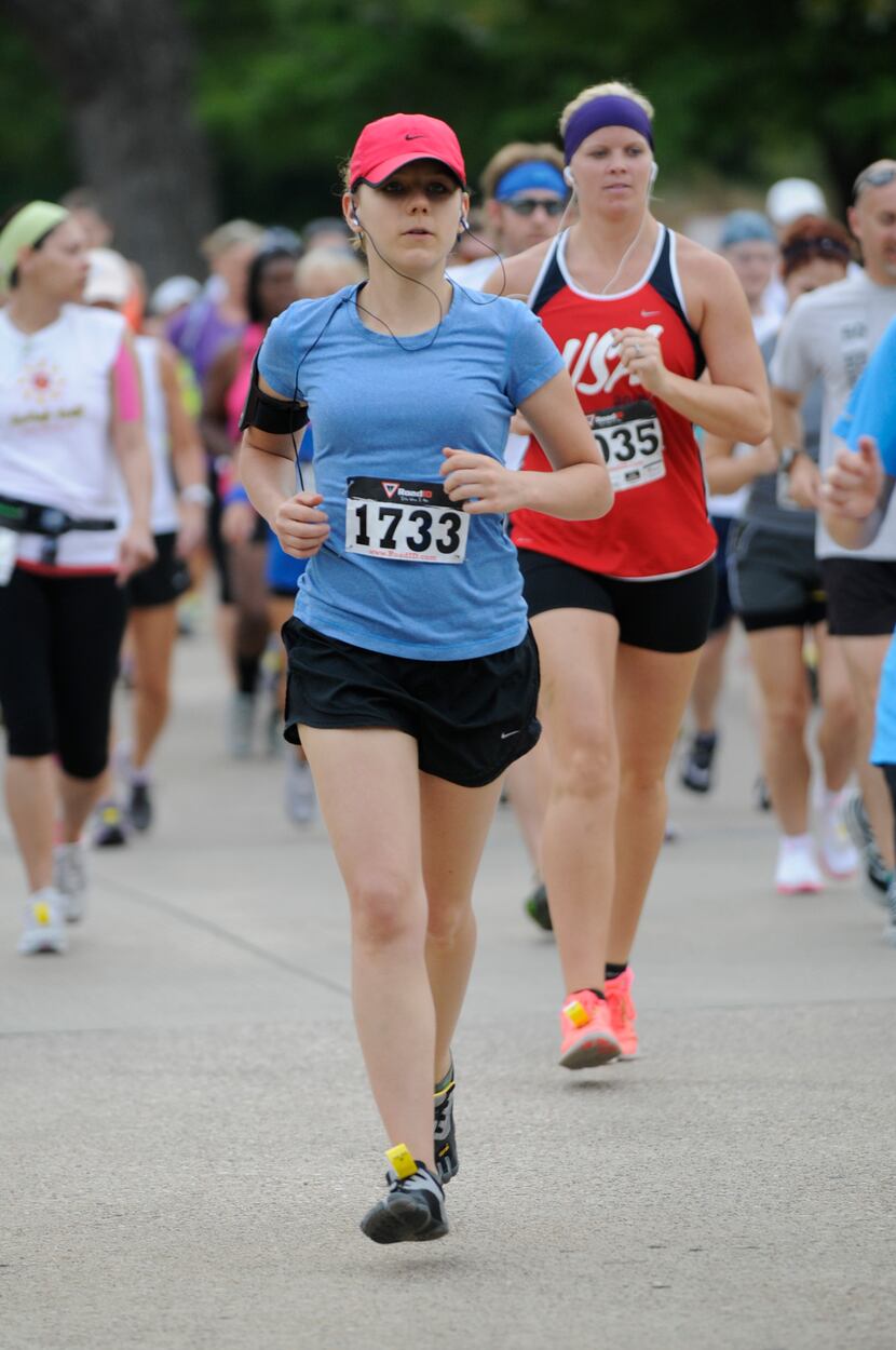 Abbie Miller begins the Hottest Half at Norbuck Park on Sunday, August 12, 2012     