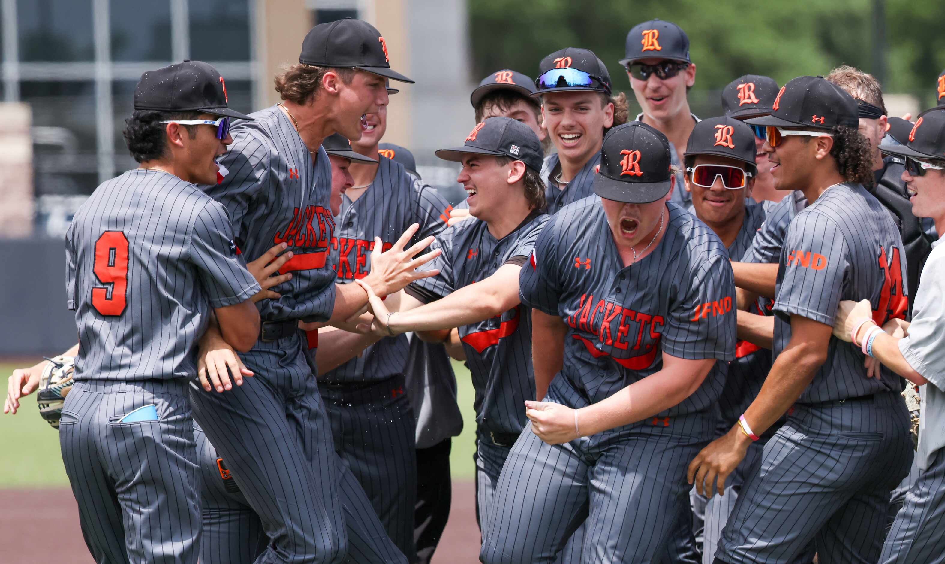 Photos: Rockwall players celebrate beating Mansfield in a UIL area round in  the playoffs