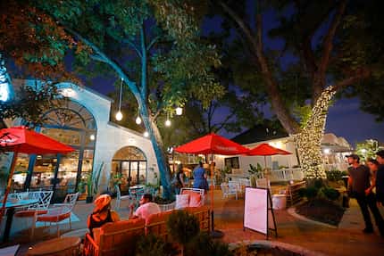 Paradiso in the Bishop Arts District is a lovely place to dine and drink outdoors in Dallas.