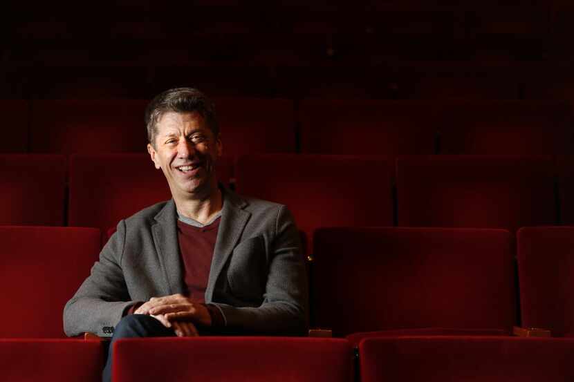 Joel Ferrell, director of Dallas Theater Center's Romeo and Juliet, poses for a photograph...