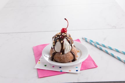 Duck Donuts opens in Addison also sells doughnut sundaes: a choose-your-own doughnut...