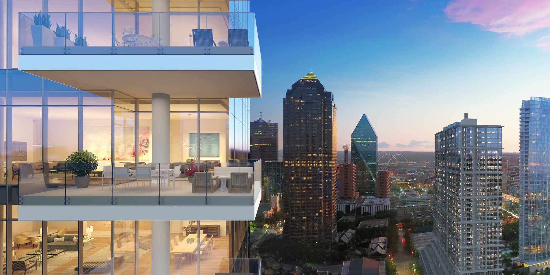 Condos in the Hall Arts Residences tower will start at around $2 million.