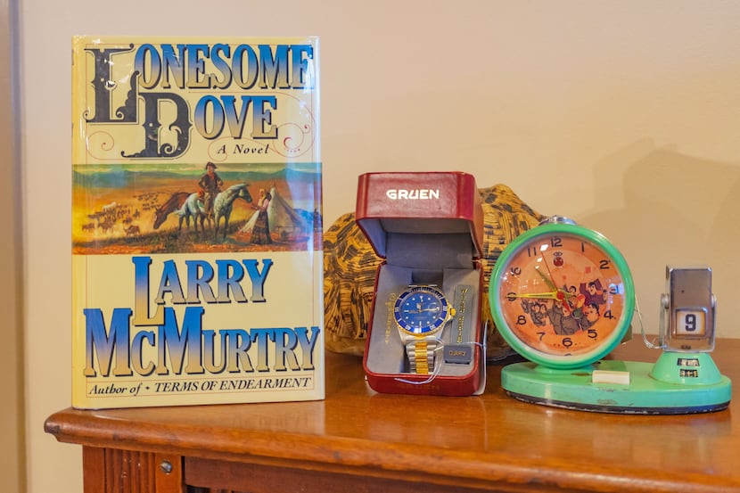 Personal copies of McMurtry's books including his bookplate are among the items that will be...
