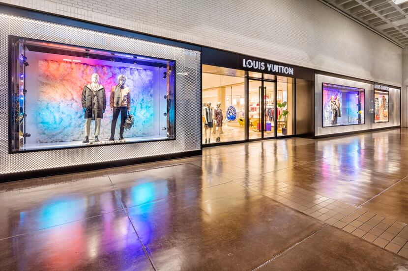 A new Louis Vuitton store opened at NorthPark Center in 2020. The store, located next to...