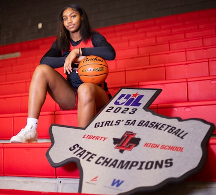 Frisco Liberty girls basketball player Jacy Abii, who is The Dallas Morning News’ All-Area...