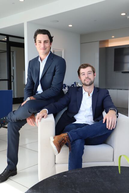 PlantSwitch co-founders Maxime Blandin (left) and Dillon Baxter