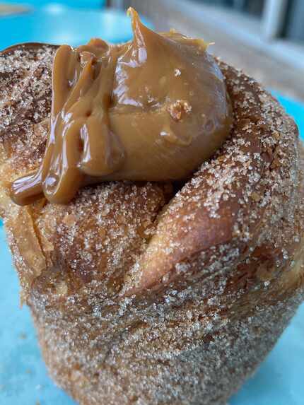 La Casita Bakeshop's Churro Cruffin is a celebration of superb French viennoiserie and the...
