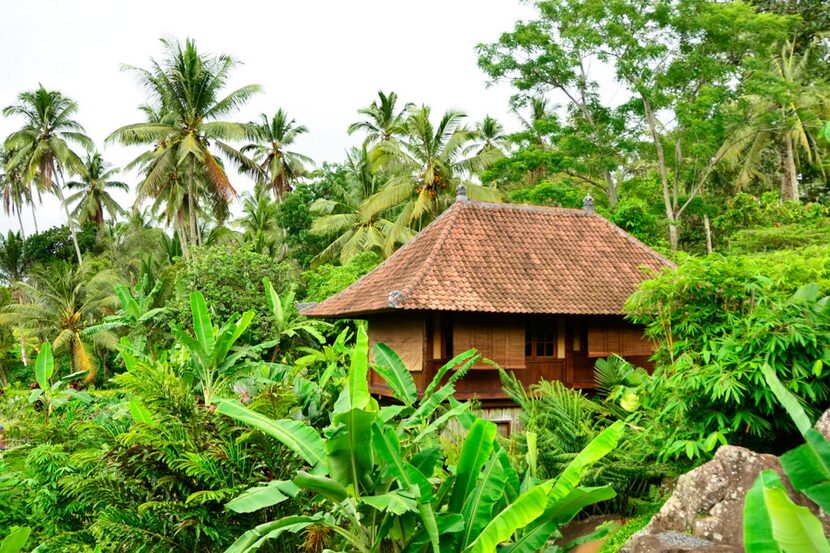 One of the bungalows at Bali Eco Stay.