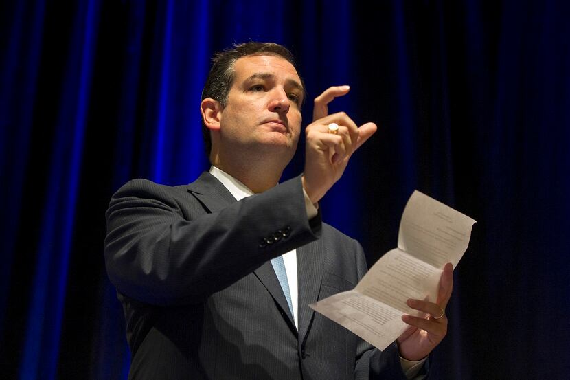 Sen. Ted Cruz spoke to members of the Texas Medical Association about the Affordable Care...