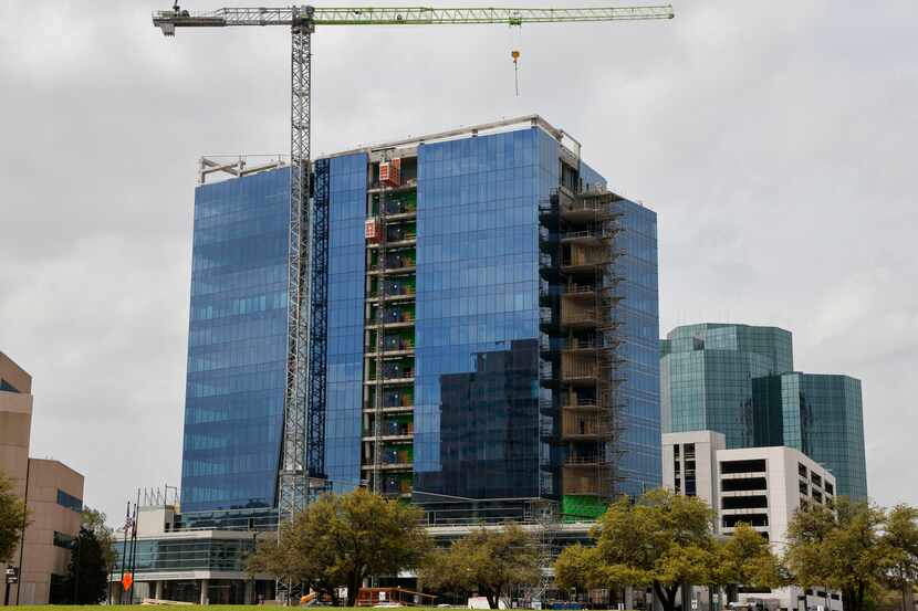 This 15-story office tower for Christus Health is the first new high-rise office project in...