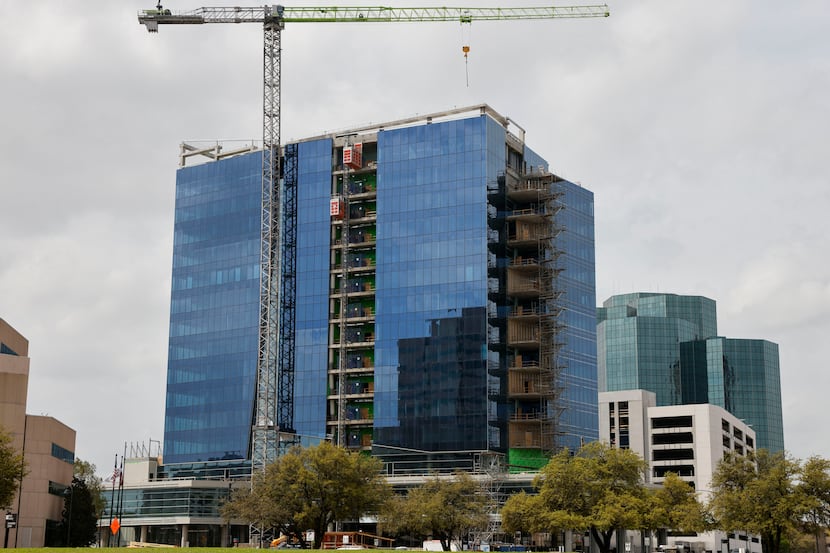 This 15-story office tower for Christus Health is the first new high-rise office project in...