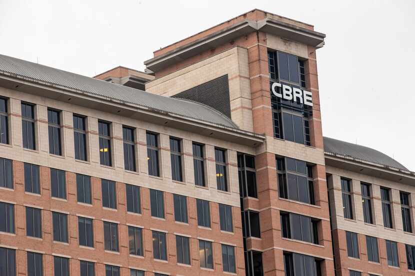 CBRE, which owns Dallas-based developer Trammell Crow Co., had a 16% decline in sales revenue.