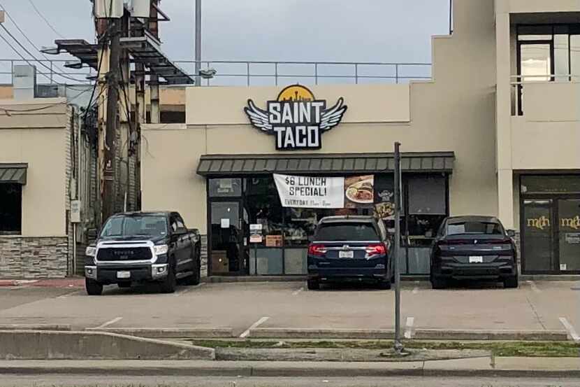 Saint Taco's $6 lunch special on Greenville Avenue in Dallas is no more. The restaurant's...