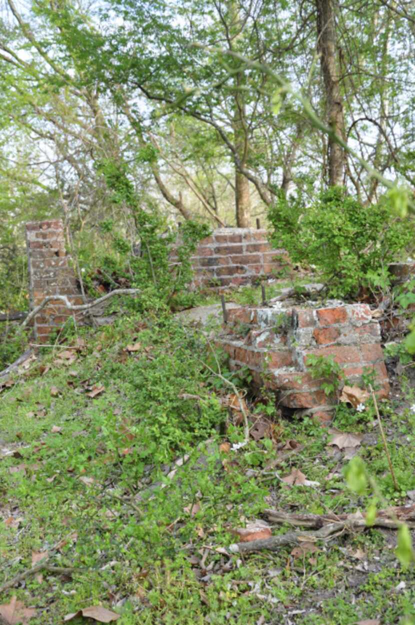 Ruins of the Carter-Kelley Lumber Company, accessible by hiking through the ghost town of...