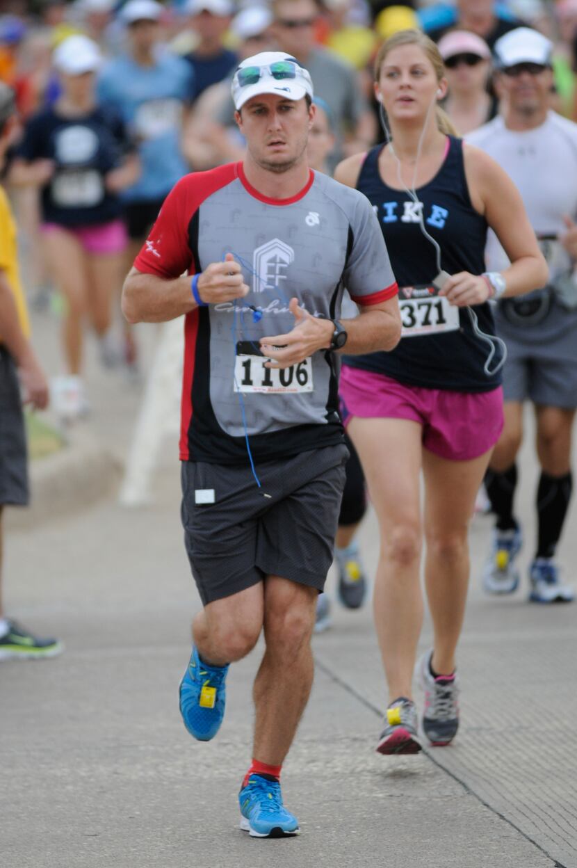 Ryan Harms begins the Hottest Half at Norbuck Park on Sunday, August 12, 2012     