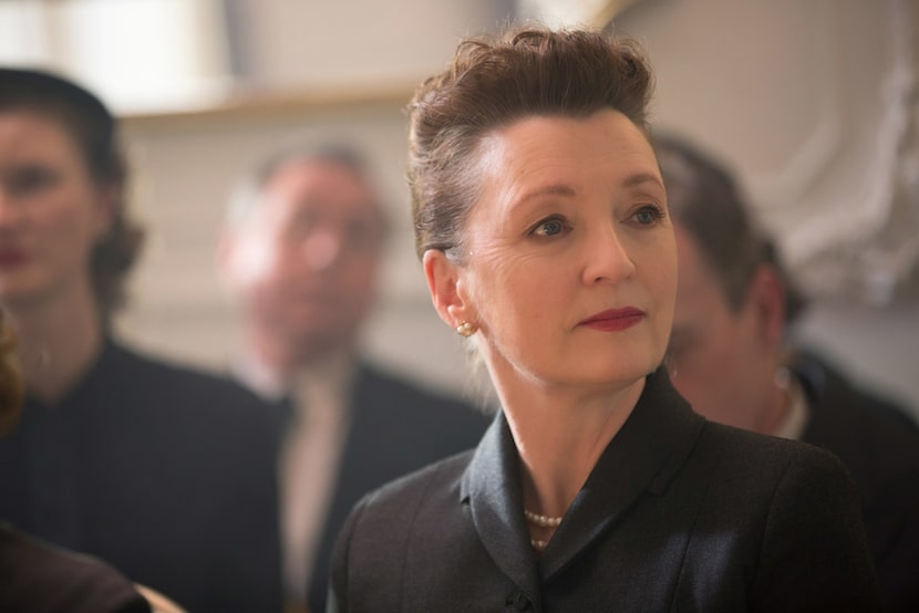 Lesley Manville stars in the film Phantom Thread.