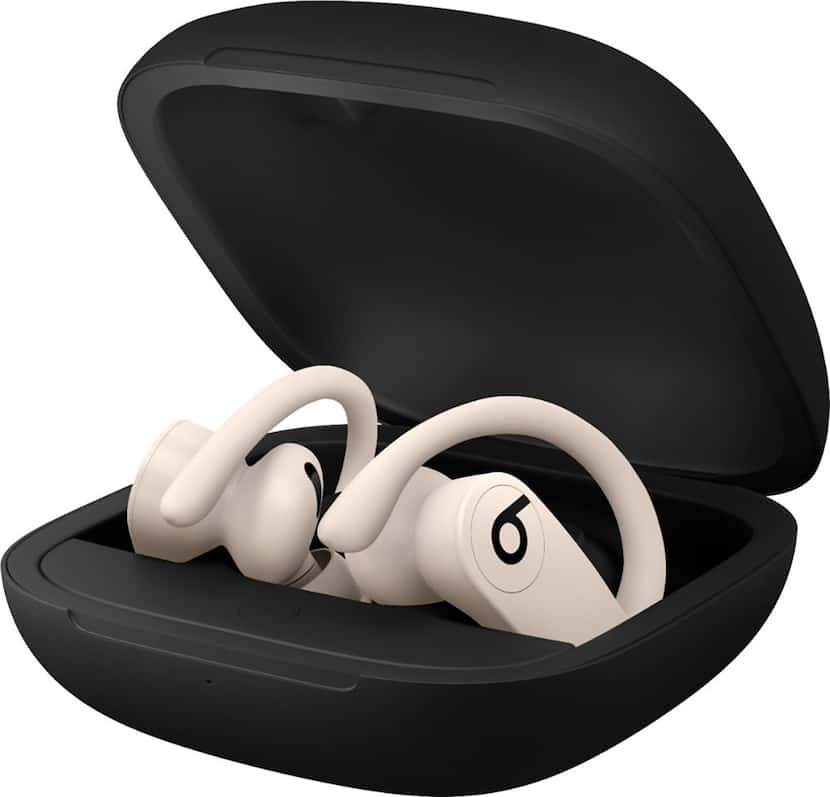 Powerbeats Pro in their charging case.
