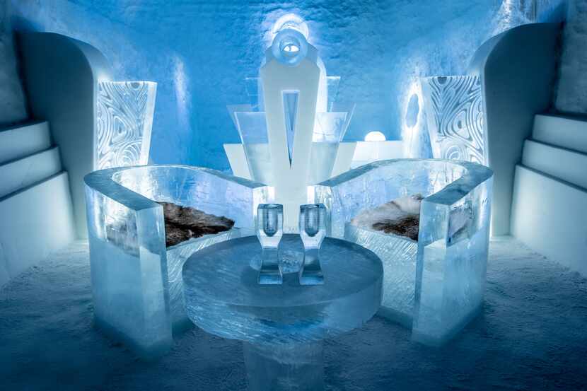 The Ice Hotel in Sweden is part of a Circle the World with InCircle  fantasy gift in the...