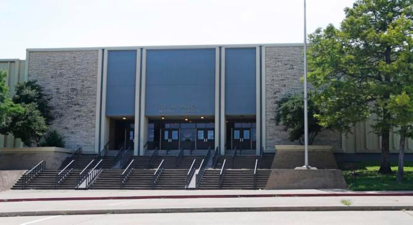 
The D.A. Hulcy school building in the Red Bird area was closed in 2012 because of declining...