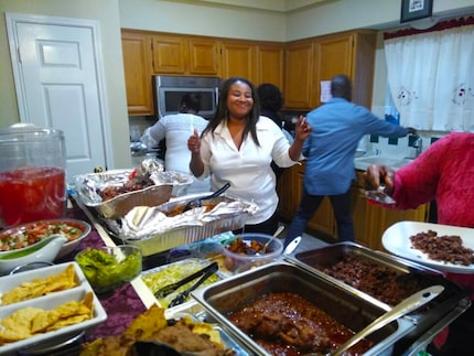 Chef Angella Adibu runs Angie Winners Kitchen, a West African restaurant in Grand Prairie.