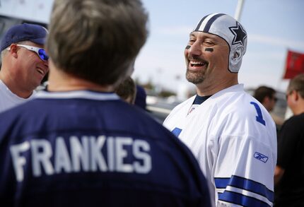 Frankie's co-owner Bill Katz, right, makes regular appearances at his bars, especially on...