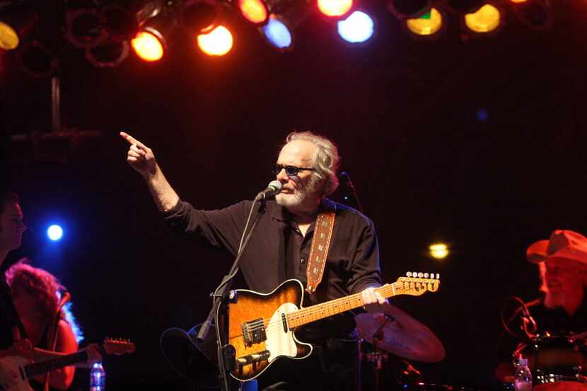 Merle Haggard performs at the Stockyards Music Festival in Fort Worth on Sunday, September...