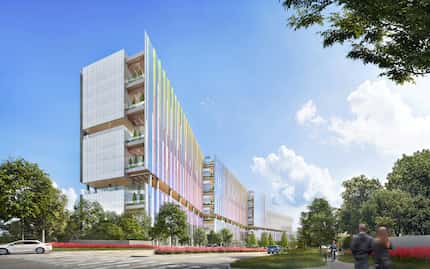 A conceptual rendering of the new Children's Medical Center Dallas. The hospital will...