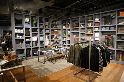 The men's clothing area at the Market by Macy's in Southlake. 