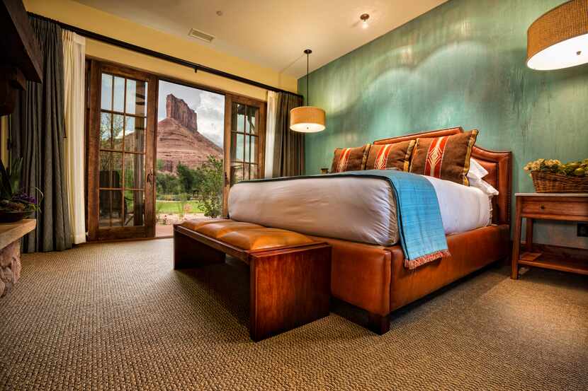 Casita and Hacienda room at Gateway Canyons Resort and Spa