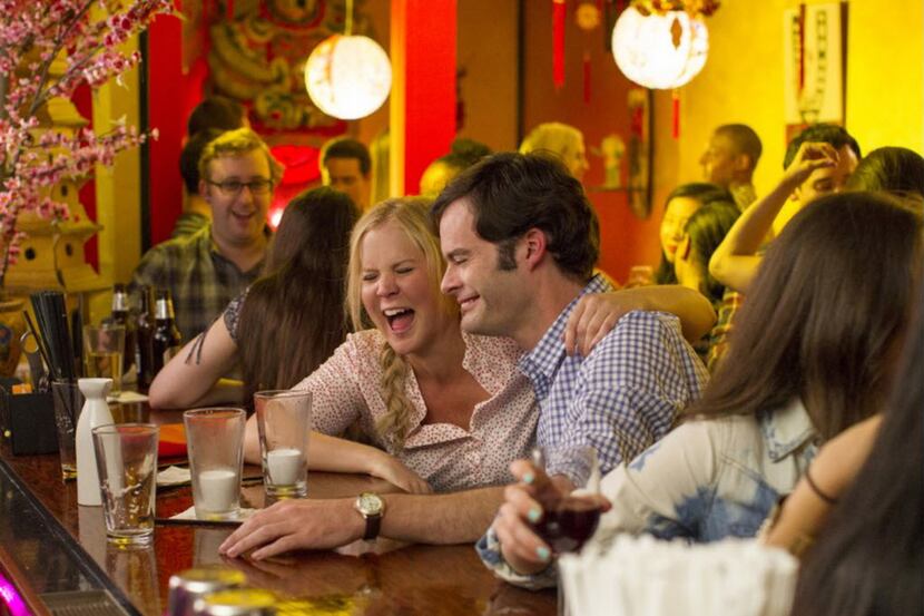 Bill Hader and Amy Schumer in "Trainwreck."