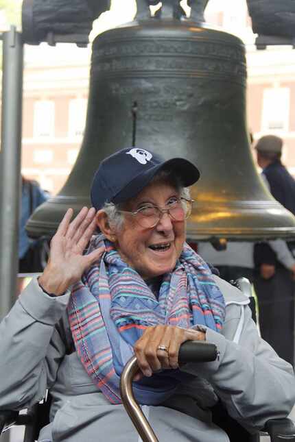 After this photo of Miss Norma at the Liberty Bell ran on her Facebook page, readers sent in...