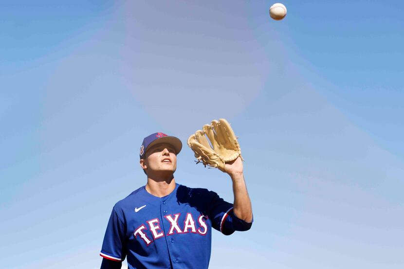 Jack Leiter Makes His Texas Rangers Spring Training Debut