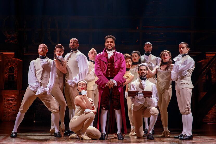 A scene from the national tour of Hamilton, which will play Bass Performance Hall in Fort...