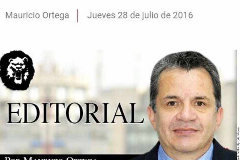 Mauricio Ortega, ex director del diario La Prensa, fue señalado como el presunto ladrón del...