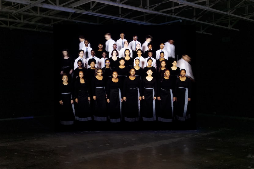 Gabrielle Goliath's "Chorus" features a choir humming in unison to pay tribute to Uyinene...