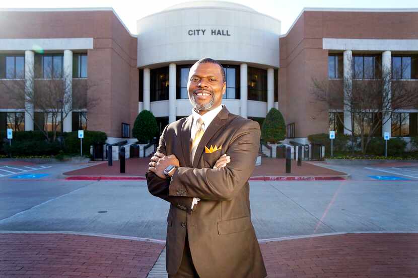 Michael Evans, the senior pastor at Bethlehem Baptist Church, is the first Black mayor in...