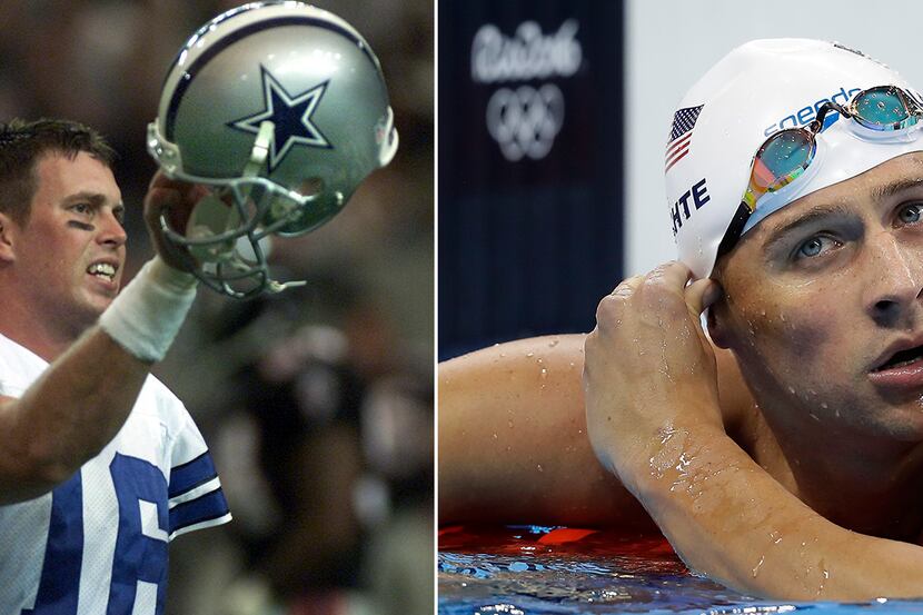 Ex-Cowboys quarterback Ryan Leaf and Olympic swimmer Ryan Lochte