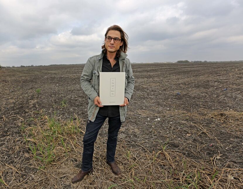 Photographer Brandon Thibodeaux in rural Dallas. 