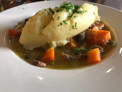 The lamb stew with mashed potatoes at P.F. McCarthy's in Kenmare, Ireland, was part of the...