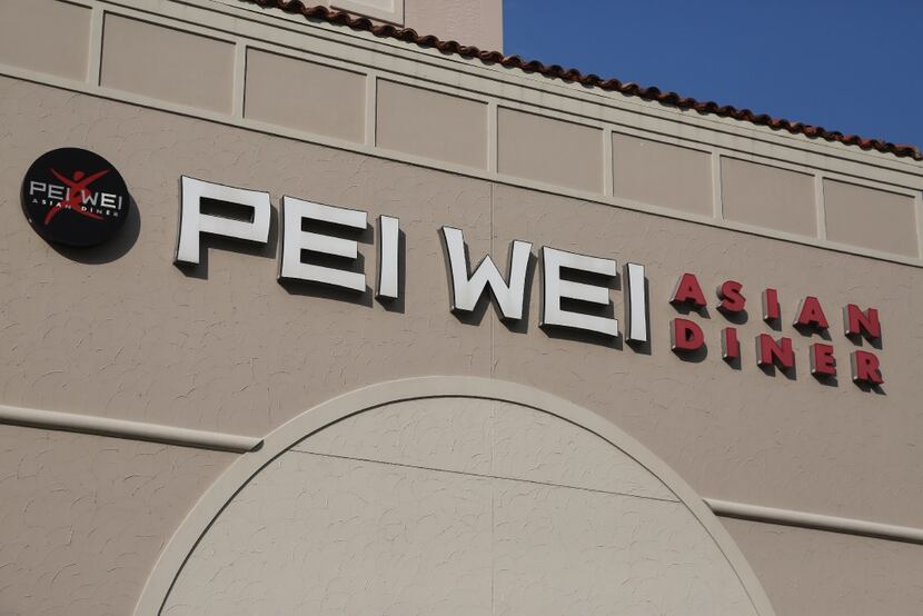 Pei Wei Asian Diner on McKinney Avenue in Dallas on Aug. 7, 2017 .