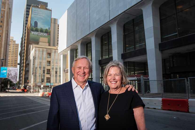 Jerry Merriman, pictured in 2020 with his wife Deby, was founder of Merriman Anderson...