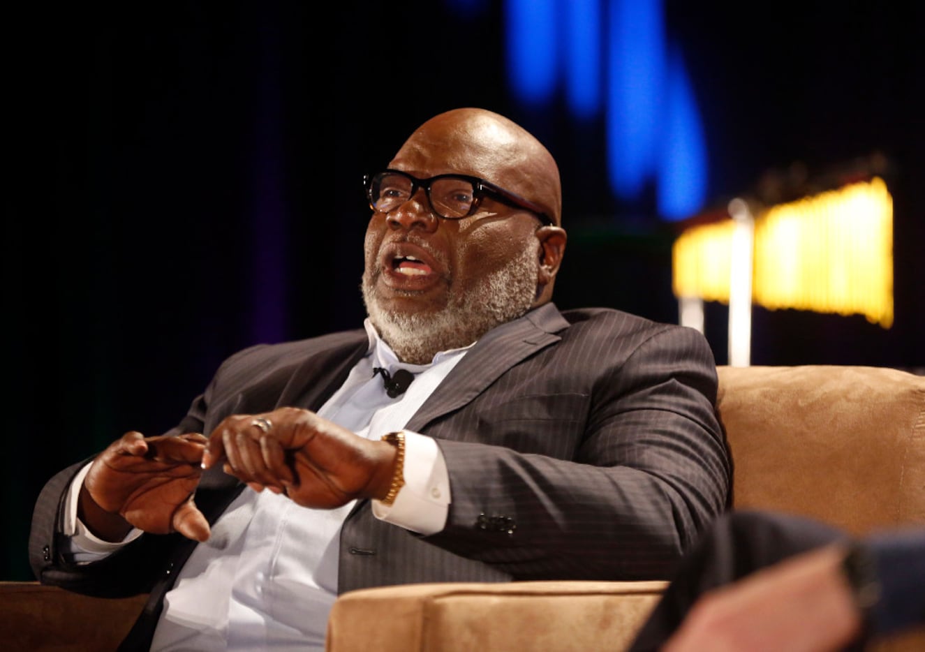 The Potter's House pastor T.D. Jakes speaks Saturday at the Dallas Festival of Ideas, held...