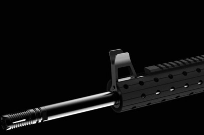 A firearm rendering from Defense Distributed.