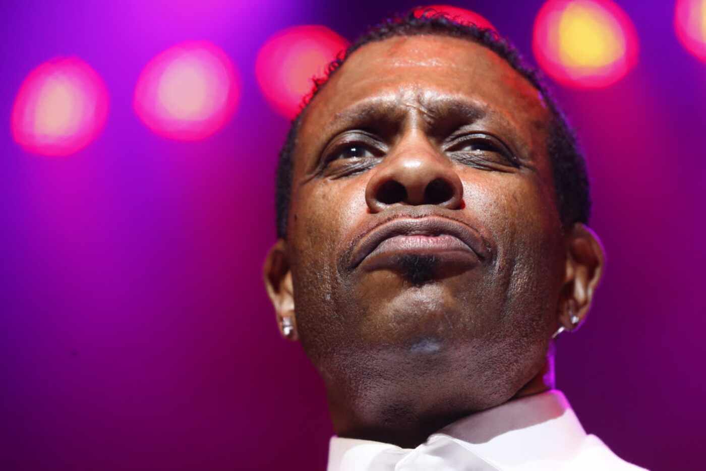 Keith Sweat performs at Verizon Theatre in Grand Prairie, Texas Saturday,  July 11, 2015. 